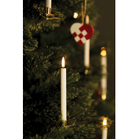 Uyuni Mini Taper Nordic White Kerstboomkaarsen set a 2